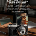 Appareil photo Numérique 4K Zoom Optique 6x Écran Rotatif à 180° Connexion wifi noir Yonis - vue 8