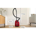 Aspirateur Bosch BGB41RD3H Noir Rouge - vue 4