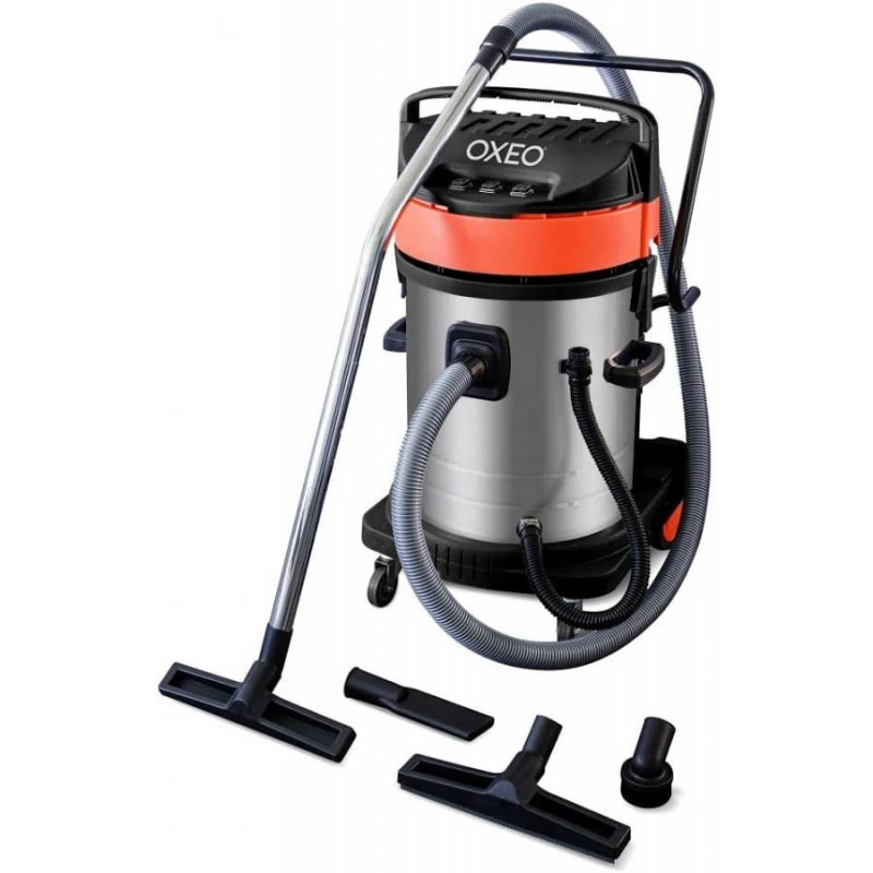 Aspirateur eau et poussière professionnel 3000w – 70 litres – Tri moteurs