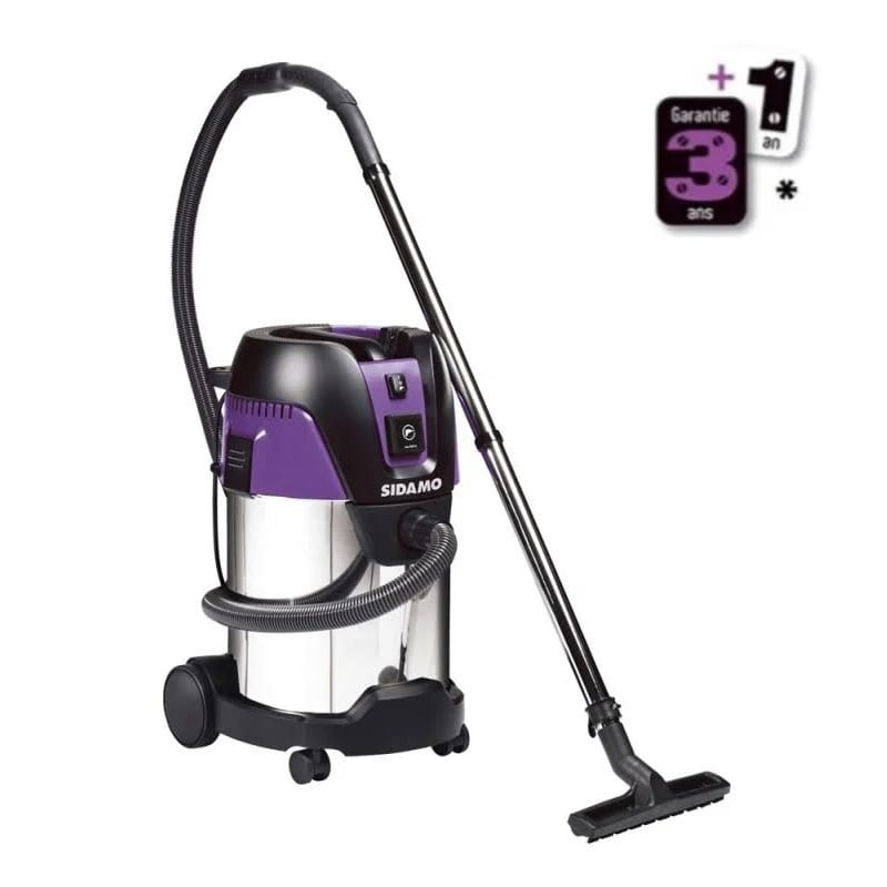 Aspirateur eau et poussières 1250W Sidamo DCI 35 S