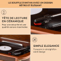Belle Epoque 1908 DAB chaîne stéréo rétro platine vinyle DAB+ - vue 5