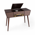 Belle Epoque 1912 platine vinyle rétro CD BT USB DAB+/FM marron - vue 1
