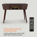 Belle Epoque 1912 platine vinyle rétro CD BT USB DAB+/FM marron - vue 3
