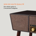 Belle Epoque 1912 platine vinyle rétro CD BT USB DAB+/FM marron - vue 8