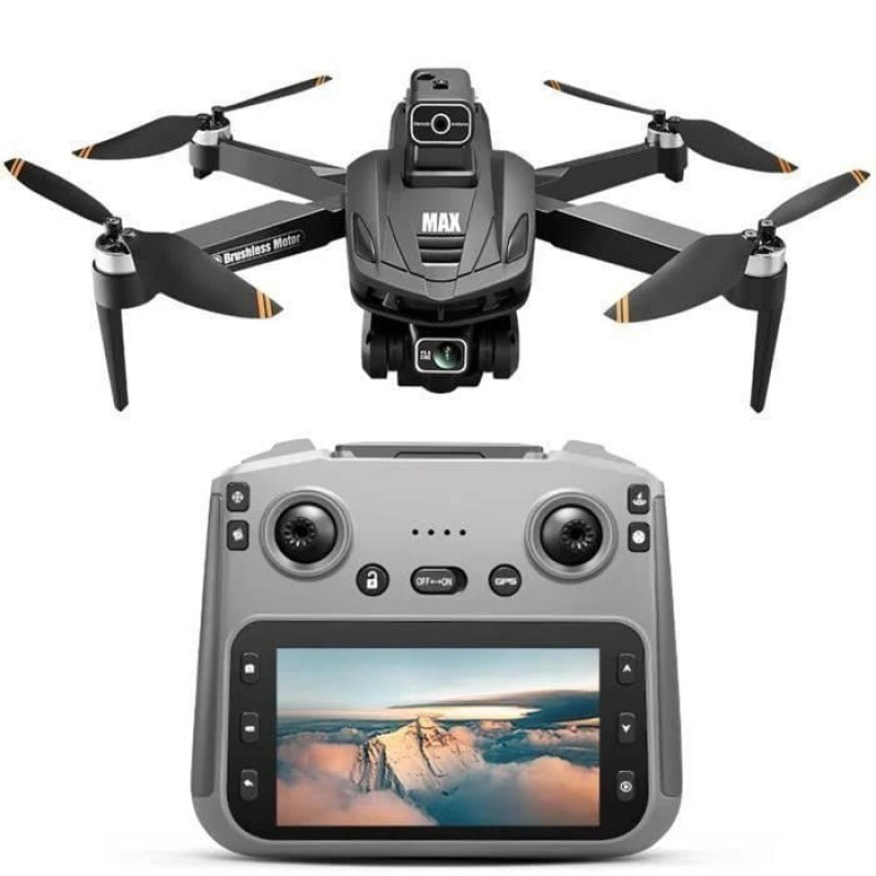 BLEOSAN Drone GPS 5G Caméra 8K HD Écran Télécommande 3 Batteries Évitement Obstacles