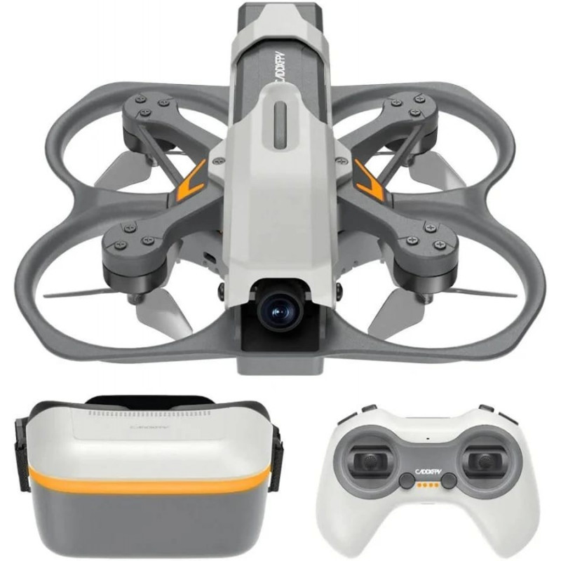 CADDXFPV Protos HD 2S F4 12A Cinewhoop RC FPV Racing Drone RTF With Ascent Goggles Alink Remote Controller For Beginners