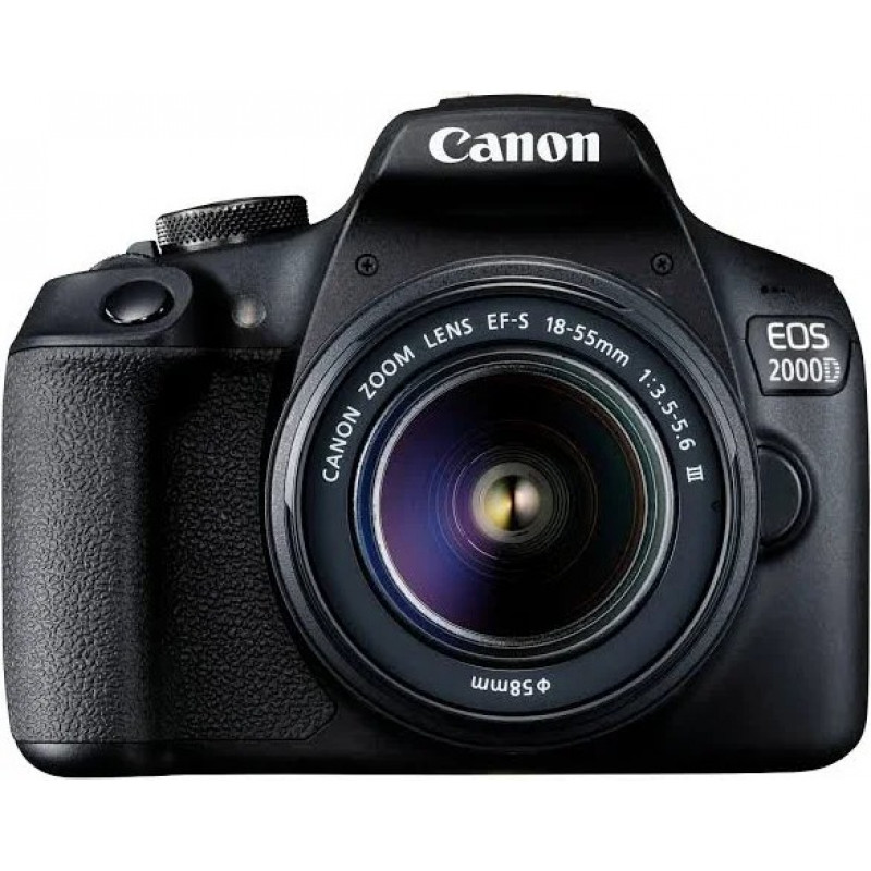 Canon EOS 2000D Appareil photo + Objectif EF-S 18-55 DC III