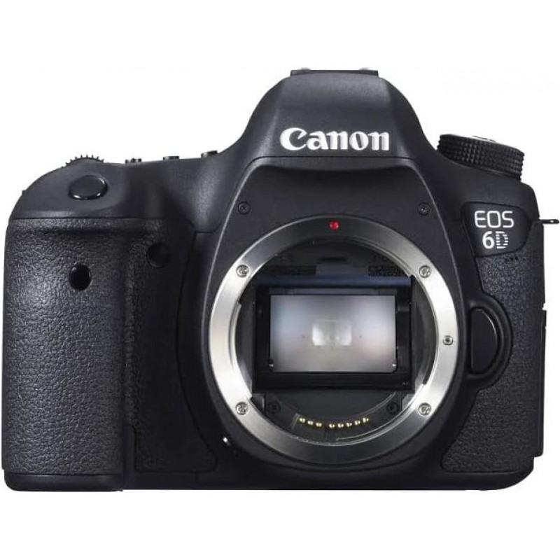 Canon EOS 6D - Appareil photo numérique - Reflex - 20.2 MP - Cadre plein - 1080p - corps uniquement - Wi-Fi