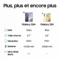 Smartphone - SAMSUNG - Galaxy S24 - 128 Go - 8 Go RAM - 6,2