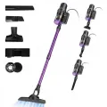 Aspirateur Balai sans Sac avec Fil BSTRE - 800W/22Kpa - Aspirateur à Main 3 en 1 - Aspirateur filaire- Rouge - vue 9
