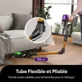 Aspirateur Balai sans Fil Ultenic UW20 –600 W puissant – 60 min/ 80 kPa – Batterie amovible – Tube pliable –Auto-portant - GreenEye - vue 4
