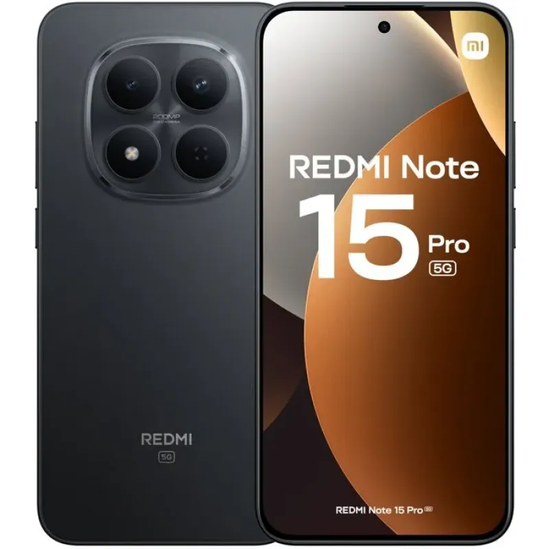 XIAOMI - Redmi Note 15 Pro 5G - 8 / 256 Go - Noir