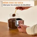 KRUPS Coffee Crush, machine à café à grains, ultra compacte, nettoyage facile, ivoire, SA4001E0 - vue 5