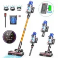 MESYA ZV10 Aspirateur Balai Sans Fil Aspiration Max 80KPa-650W,Spécial Poils Animaux,Anti-Emmêlement,80Min,Batt.Amovible,Écran LED - vue 11