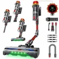 MESYA ZV10 Aspirateur Balai Sans Fil Aspiration Max 80KPa-650W,Spécial Poils Animaux,Anti-Emmêlement,80Min,Batt.Amovible,Écran LED - vue 12