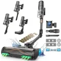 PROSCENIC Aspirateur balai sans fil PO15 - aspirateur puisstant 75Kpa/160AW -70 Min -650W -Debout autonome -Léger-Greeneye - vue 11