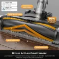 PROSCENIC Aspirateur balai sans fil PO15 - aspirateur puisstant 75Kpa/160AW -70 Min -650W -Debout autonome -Léger-Greeneye - vue 5