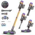 PROSCENIC Aspirateur balai sans fil PO15 - aspirateur puisstant 75Kpa/160AW -70 Min -650W -Debout autonome -Léger-Greeneye - vue 10
