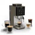 Machine à café à grain Krups SA403BE0 Coffee Crush Experience Taupe - vue 3