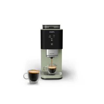Machine à café à grain Krups SA401LE0 Coffee Crush Vert