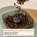 Machine à café à grain Krups SA401LE0 Coffee Crush Vert - vue 6