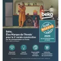 Réfrigérateur monoporte - BEKO - RSSE415K40SN - 367 L - Compartiment 0-3° - Classe E - 171,4x 59,5x 70 - Silver - vue 2