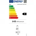 Réfrigérateur monoporte - BEKO - RSSE415K40SN - 367 L - Compartiment 0-3° - Classe E - 171,4x 59,5x 70 - Silver - vue 5