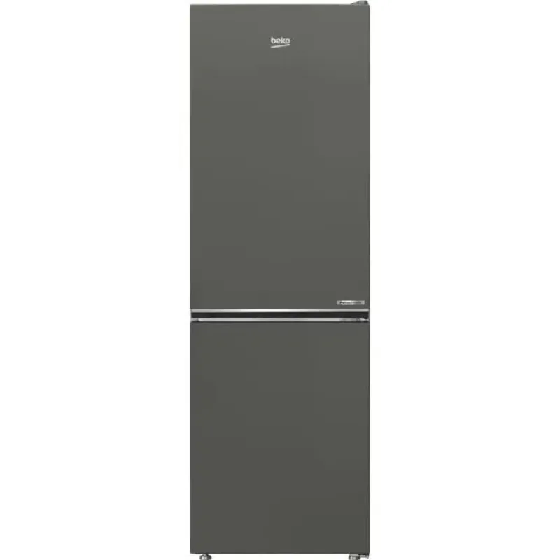 Réfrigérateur combiné - BEKO - B5RCNE366HG - 301 L - Ventilé -  HarvestFresh - Porte bouteille - Classe C -186.5x59.5x66.3 - Grey