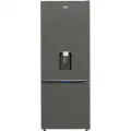 Réfrigérateur combiné - BEKO - B5RCNE366HG - 301 L - Ventilé -  HarvestFresh - Porte bouteille - Classe C -186.5x59.5x66.3 - Grey - vue 9