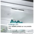 Réfrigérateur combiné - BOSCH - KGN49AIBT - Classe B - 440 L - 203 x 70 x 66,70 cm - Acier brossé - vue 9