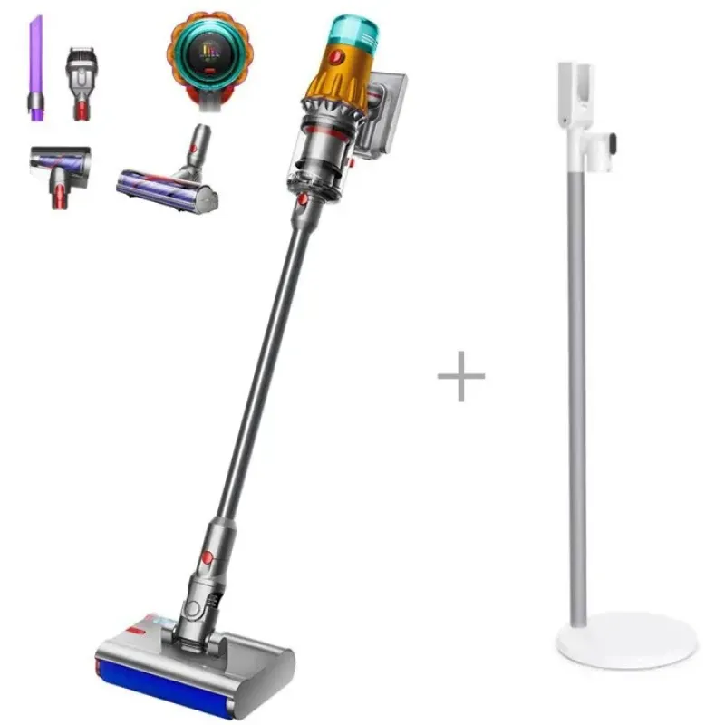 DYSON V12s Detect Slim Submarine + Station d'accueil - Aspirateur Balai Laveur - 140 airwatts - Autonomie 1 h