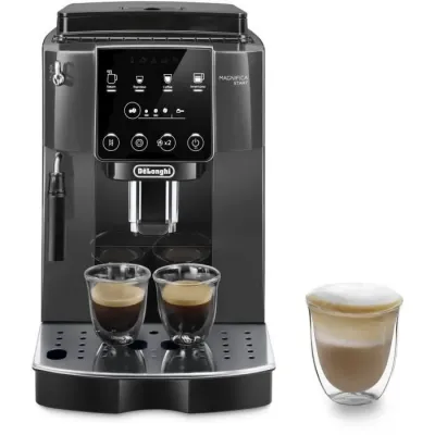 Machine expresso broyeur - De'Longhi - Magnifica Start - ECAM220.22.GB - 4 recettes - Gris noir