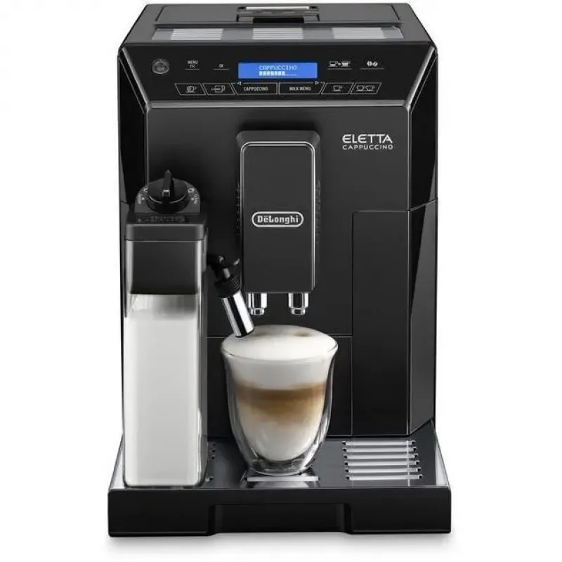 Machine expresso broyeur - De'Longhi - Eletta - ECAM44.660.B - 4 recettes - Noir