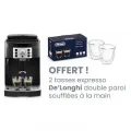Machine expresso broyeur - De'Longhi - Magnifica S - ECAM22.110.W - 4 recettes - Blanc - vue 9