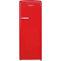 Réfrigérateur armoire - FRIGELUX - RF218RRA++ - 2 portes - 218 L - 55 x 57,5 x 146 cm - Rouge - vue 1