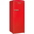 Réfrigérateur armoire - FRIGELUX - RF218RRA++ - 2 portes - 218 L - 55 x 57,5 x 146 cm - Rouge - vue 7
