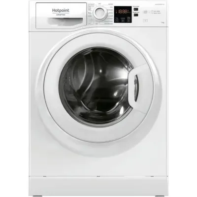 Lave-linge hublot HOTPOINT NS11469FWKFR -  11 kg - Induction - L60cm - 1400 trs/min - Classe A - Blanc