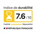 Lave-linge hublot HOTPOINT NS11469FWKFR -  11 kg - Induction - L60cm - 1400 trs/min - Classe A - Blanc - vue 2