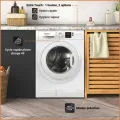 Lave-linge hublot HOTPOINT NS11469FWKFR -  11 kg - Induction - L60cm - 1400 trs/min - Classe A - Blanc - vue 6