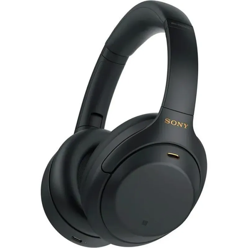 Casque Bluetooth sans fil - SONY - WH-1000XM4 - Réduction de bruit active - Micro - Noir