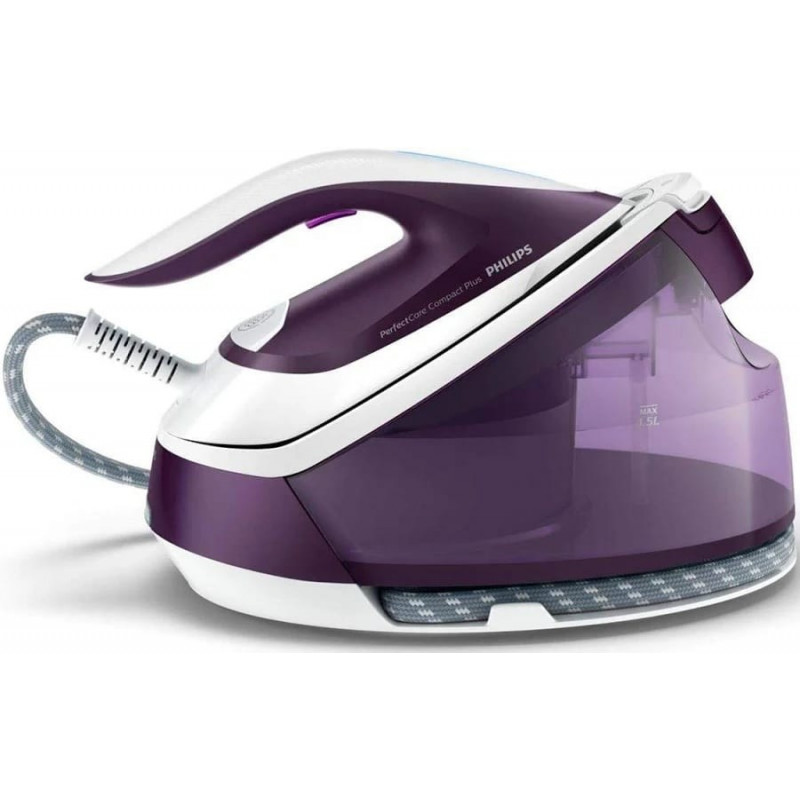 Centrale Vapeur de 1,5L 6,5 bars 2400W Blanc violet Philips