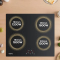 CIARRA Plaque de Cuisson 4 Feux Cd4bih-d Table de Cuisson Induction 59cm Sécurité Enfants - vue 3