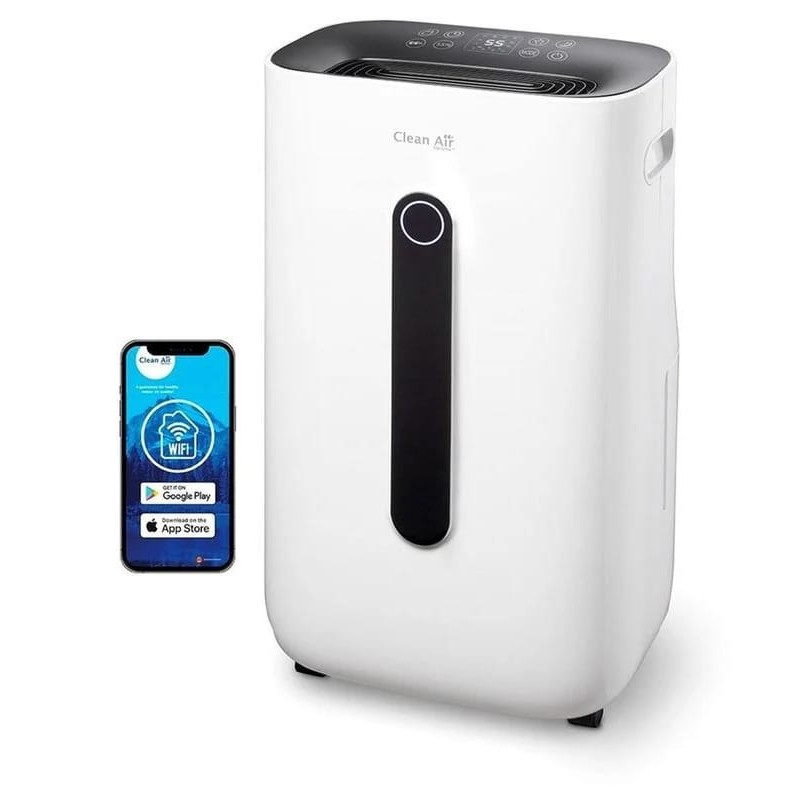 Clean Air Optima Déshumidificateur et purificateur d'air CA-708 Smart