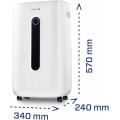Clean Air Optima Déshumidificateur et purificateur d'air CA-708 Smart - vue 2
