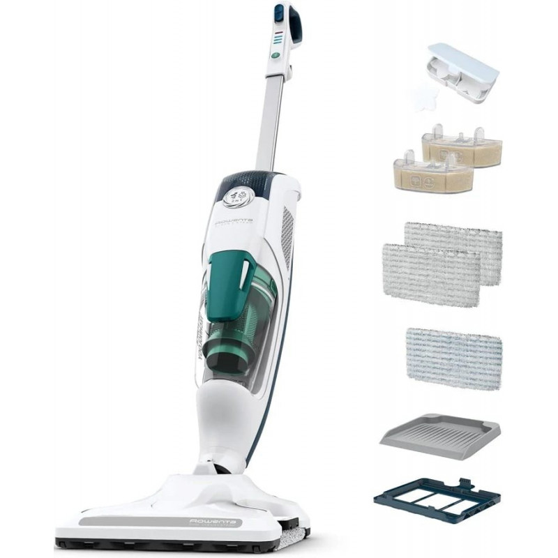 Clean & Steam Revolution Nettoyeur vapeur Aspire et nettoie en même temps