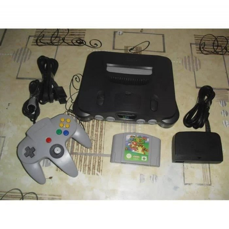 Console Nintendo 64 Mario pak