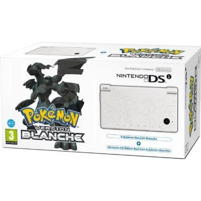 Console Nintendo Dsi Edition Limitée Pokémon Version Blanche