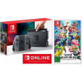 Console Nintendo Switch Edition super Smash Bros Ultimate avec paire de joycons + code de téléchargement super Smash Bros Ultimate - vue 1