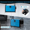 CostwayDéshumidificateur de 73,5 L/Jour Déshumidificateur avec 3 Modes Minuterie de 24 H Tuyau de Vidange et Dégivrage Automatique - vue 3