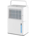 Déshumidificateur 12 litres/jour pour pièces jusqu'à 185 m² modes continu/séchage silencieux Design en ABS Blanc 20_0011716 - vue 2